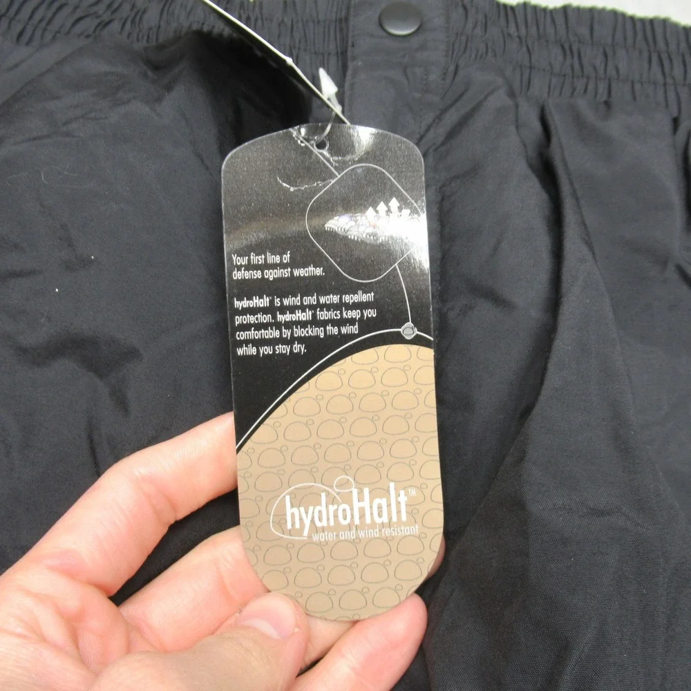 Freeze Wear Snow Pants Men Large‎ Black Wind Water Resistant Insulated 32x29 NEW